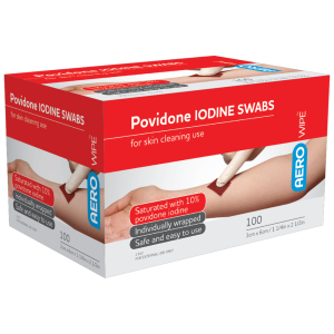 Povidone Iodine Swabs (2 ply)