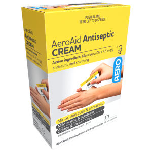 AEROAID Antiseptic Cream Sachet 1g Box/10