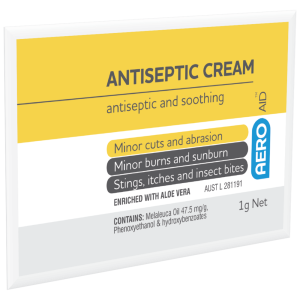 AEROAID Antiseptic Cream Sachet 1g